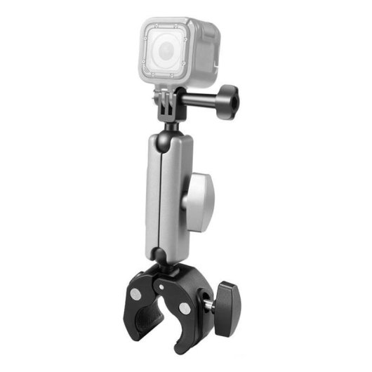 Soporte para motocicleta PULUZ PU867B para cámaras deportivas