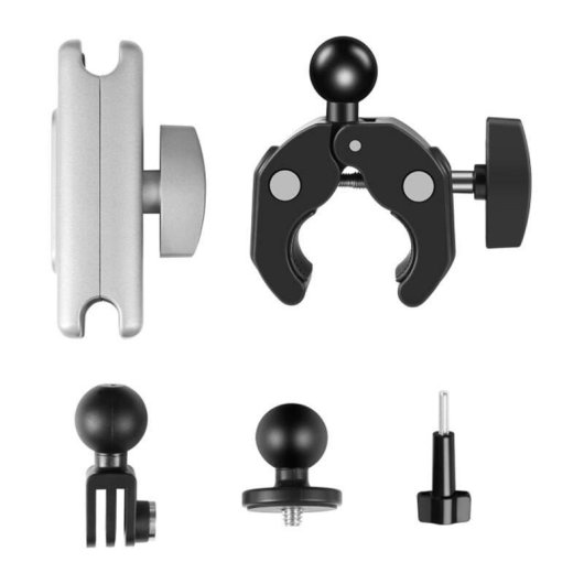 Soporte para motocicleta PULUZ PU867B para cámaras deportivas