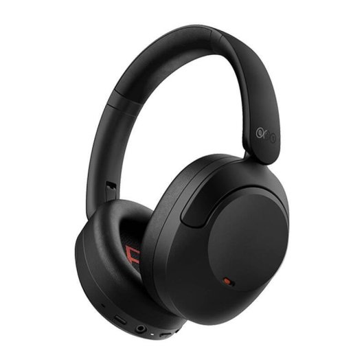 Auriculares QCY H4 inalámbricos Bluetooth con Cancelación de Ruido, Micrófono y batería 70h, Negro
