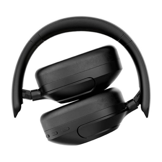 Auriculares QCY H4 inalámbricos Bluetooth con Cancelación de Ruido, Micrófono y batería 70h, Negro