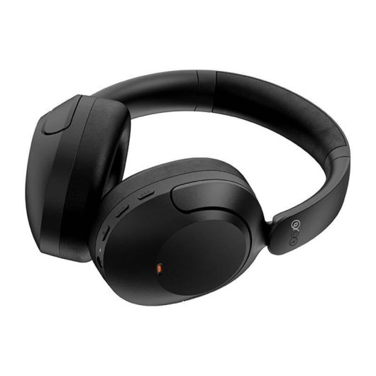 Auriculares QCY H4 inalámbricos Bluetooth con Cancelación de Ruido, Micrófono y batería 70h, Negro