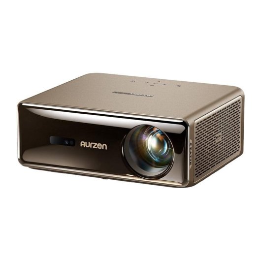 Proyector Aurzen Eazze D1 Max FullHD 1000 Lúmenes 200" LED LCD Google TV Portátil
