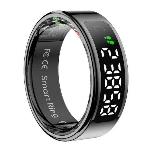 Anillo inteligente COLMi R12 Talla 12 Bluetooth 1ATM 5 días Android/iOS Negro