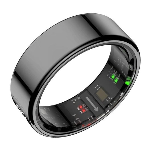 Anillo inteligente COLMi R12 Talla 12 Bluetooth 1ATM 5 días Android/iOS Negro