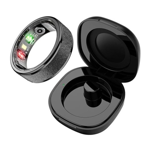 Anillo inteligente COLMi R10 Talla 12 Bluetooth 5.0 5ATM 5 días Android iOS Negro