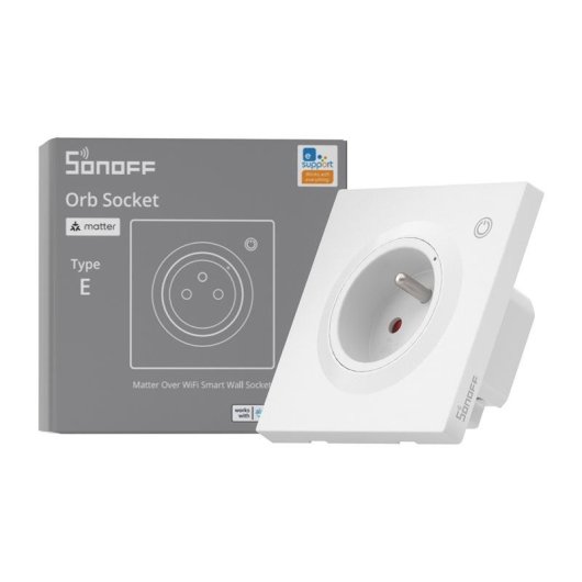 Enchufe Inteligente Sonoff WS01TPE-E Wifi Control por Voz y Estadísticas de consumo