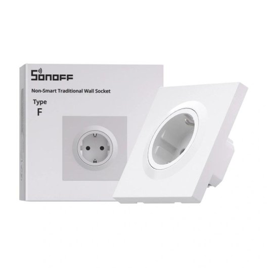 Enchufe Inteligente Sonoff WS01STPF-E Control fiable y seguro hasta 4000W