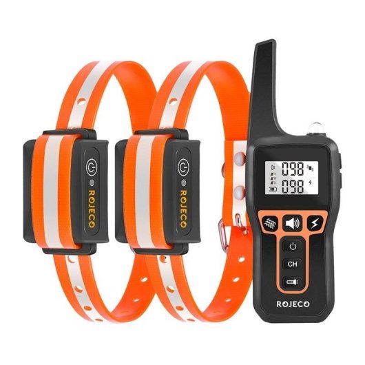 Collar de Entrenamiento para Perros Rojeco PD529 con Mando a Distancia