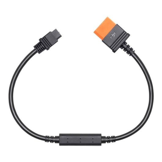 Cabo de carga DJI Power SDC XT60 12V compatível Power 1000 e 500 preto laranja