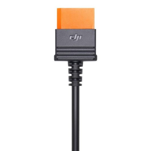 Cabo de carga DJI Power SDC XT60 12V compatível Power 1000 e 500 preto laranja