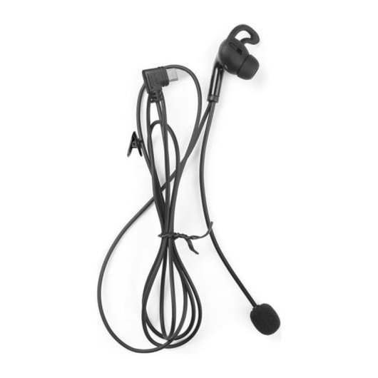 Auriculares EJEAS HIFI-R6 con cable USB-C para árbitros, uso deportivo, negros