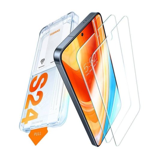 Vidro Temperado Torras Install Master para Samsung S24+ 9H+ Proteção Militar