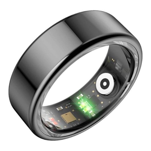 Anillo inteligente COLMi R02 Talla 9 Bluetooth 5.0 IP68 Autonomía 6 días QRing Negro