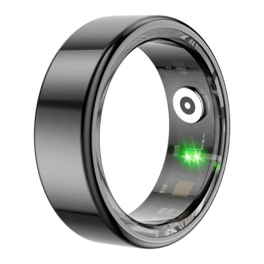 Anillo inteligente COLMi R02 Talla 9 Bluetooth 5.0 IP68 Autonomía 6 días QRing Negro