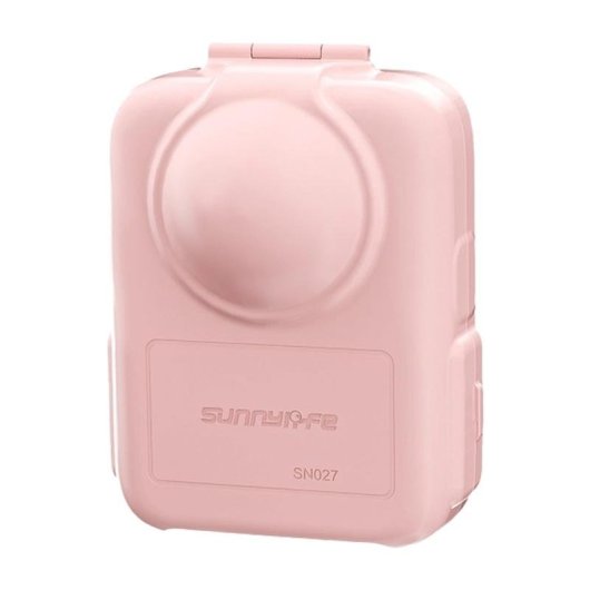 Coque semi-ouverte Sunnylife SN027 pour DJI Osmo 360 rose