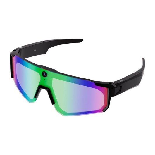 COLMi V06 Gafas Inteligentes Cámara Integrada IA Altavoces Bluetooth Negras y Azules