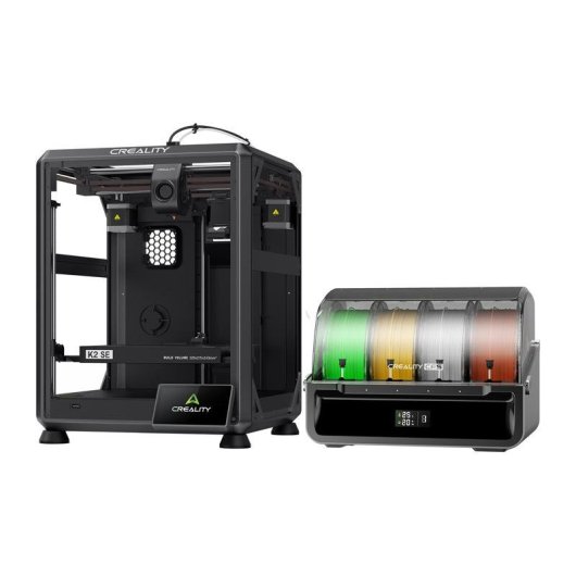 Impresora 3D Creality K2 SE Combo Alta Velocidad Nivelación Automática Wi-Fi CFS