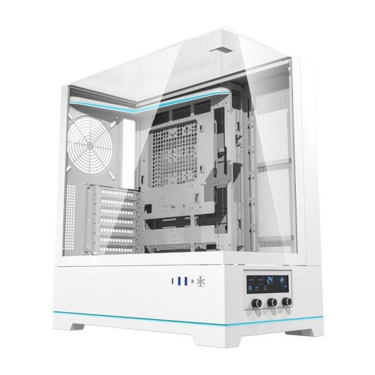 Caixa PC Darkflash DY450 ATX Mid Tower Vidro Templado Branca