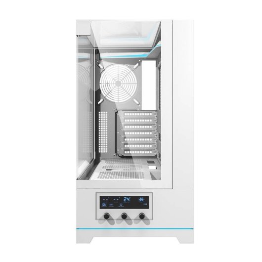 Caixa PC Darkflash DY450 ATX Mid Tower Vidro Templado Branca