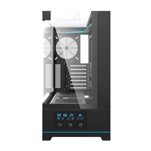 Caja PC Darkflash DY450 Mid Tower ATX Sin Ventiladores Negro