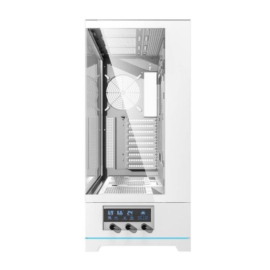 Caja PC Darkflash DY451L Big Tower ATX Vidrio Templado Blanca