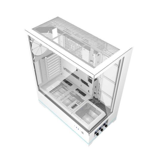 Caja PC Darkflash DY451L Big Tower ATX Vidrio Templado Blanca