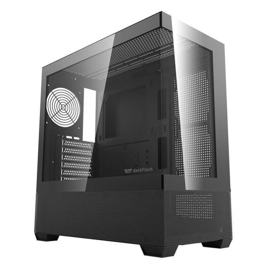 PC-Gehäuse Darkflash DS900 AIR Mittelturm Gehärtetes Glas Schwarz