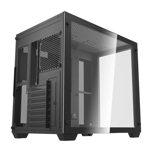 Caja PC Darkflash C285 Negra Torre Media ATX Cristal Templado