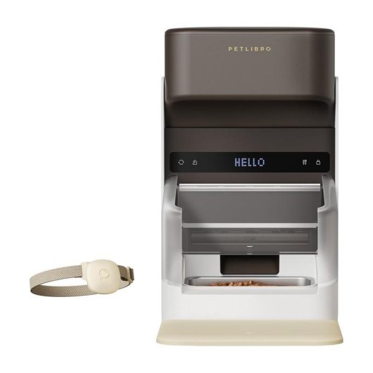 Dispensador de comida Petlibro PL-AF301-31B RFID 3L con collar para perros y gatos