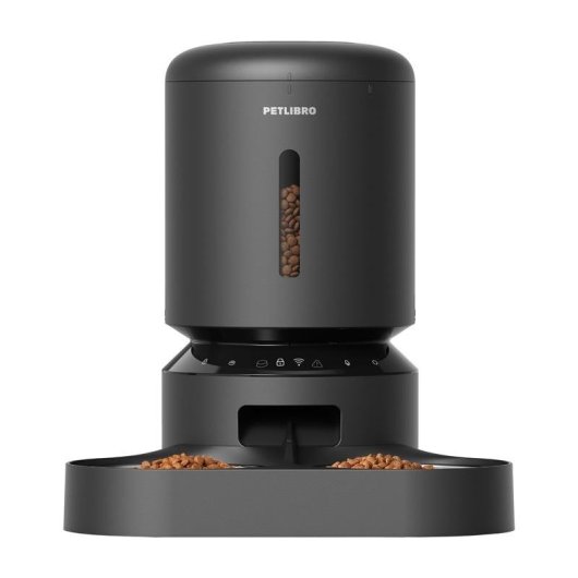 Distribuidor de Comida Petlibro Granary PL-AF103-36B 5L Wi-Fi Duplo Preto