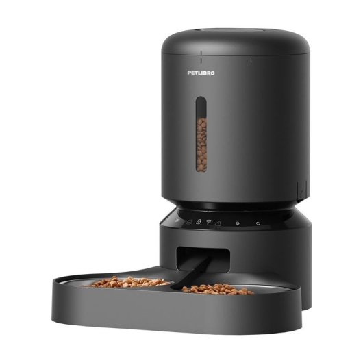 Distribuidor de Comida Petlibro Granary PL-AF103-36B 5L Wi-Fi Duplo Preto