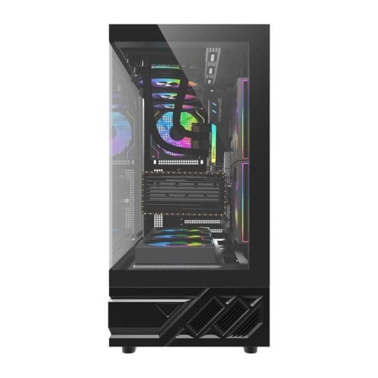 Caja PC DarkFlash DS950 Negra + 6 Ventiladores ATX/M-ATX/ITX