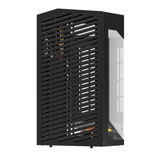 Caixa PC Darkflash DY470 Big Tower Preta + 4 Ventiladores ARGB + Suporte GPU