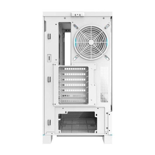 Caixa PC Darkflash DY451 PRO Branca + 1 Ventilador ARGB