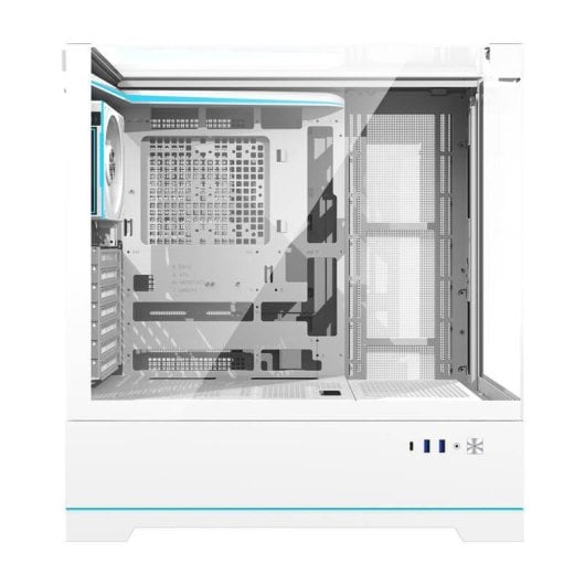Boîtier PC Darkflash DY450 PRO Blanche ATX Big Tower avec 1 ventilateur ARGB