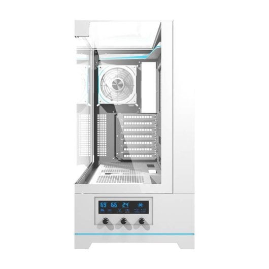 Boîtier PC Darkflash DY450 PRO Blanche ATX Big Tower avec 1 ventilateur ARGB