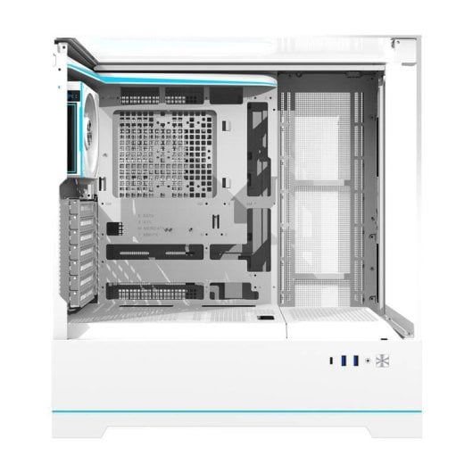 Boîtier PC Darkflash DY450 PRO Blanche ATX Big Tower avec 1 ventilateur ARGB