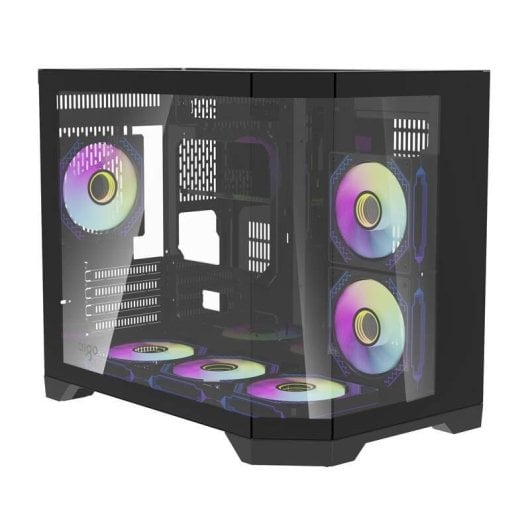Caja PC Darkflash FT418 Mini Tower 6 ventiladores ARGB Negro