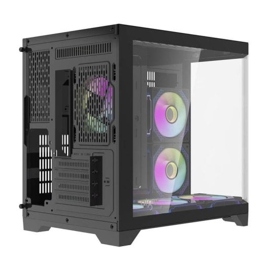 Caja PC Darkflash FT418 Mini Tower 6 ventiladores ARGB Negro