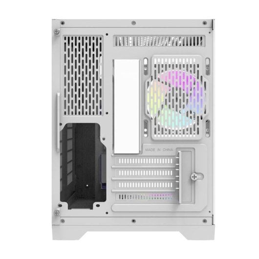 Caja PC Darkflash FT350 Mini Tower Blanca con 5 Ventiladores ARGB