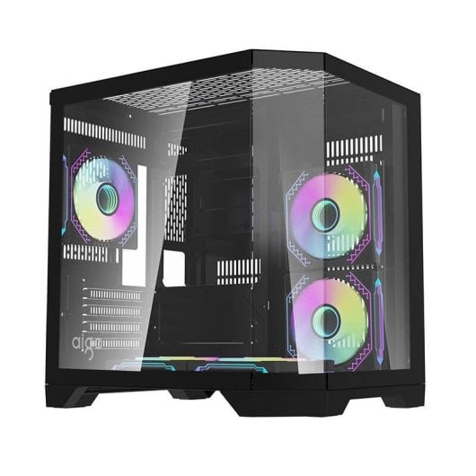 Case PC Darkflash FT350 Mini Tower 5 ventole ARGB Nero