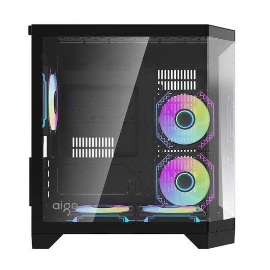 Case PC Darkflash FT350 Mini Tower 5 ventole ARGB Nero