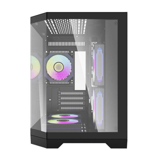 Gehäuse Darkflash FT350 Mini Tower 5 ARGB Lüfter Schwarz
