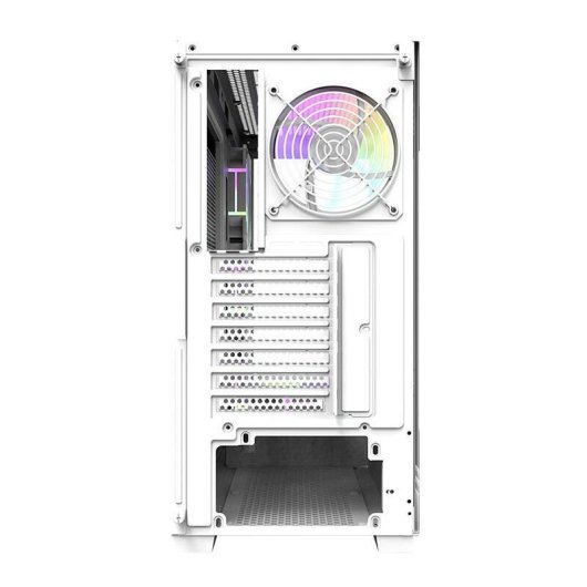 Boîtier PC Darkflash DS900 Blanc avec 7 Ventilateurs ARGB