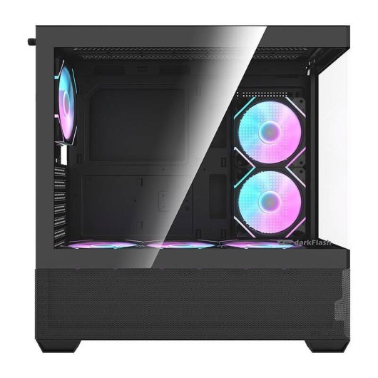 Caixa PC Darkflash DS900 AIR Preta + 6 Ventiladores ARGB