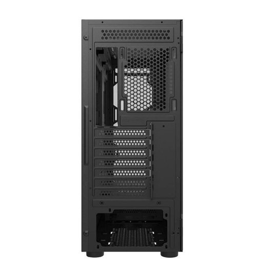 Caja PC Darkflash DK431 Vidrio Templado Negro + 4 Ventiladores RGB