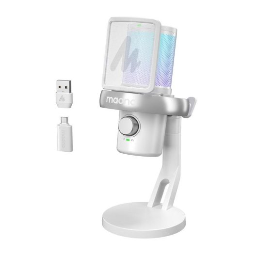 Microfono Maono DM40 Pro USB omnidirezionale con AI e illuminazione RGB