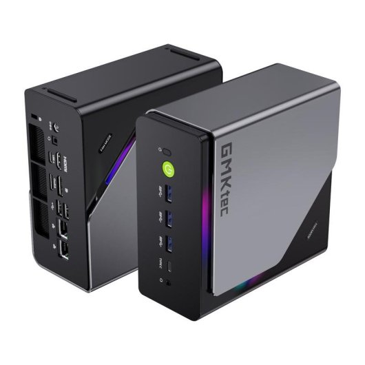 Mini PC GMKtec K15 Intel Core Ultra 5 125U 16GB 1TB SSD Xe Graphics Windows 11 Pro RGB IA
