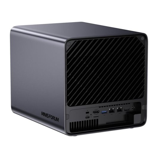 Mini PC Minis Forum NAS N5 Pro AMD Ryzen AI 9 HX Pro 370/32GB/128GB SSD/Radeon 890M/MinisCloud OS