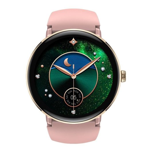 Zeblaze Lily 2 Bluetooth 1,2'' Rosa Tamanho Único IP68 SpO2 Cardiofrequencímetro